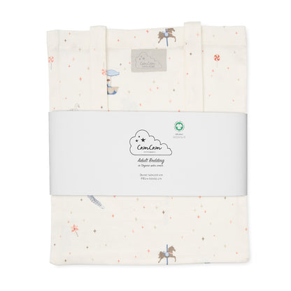 Cam Cam Junior Bedding, Organic, GOTS Certified - Carousel