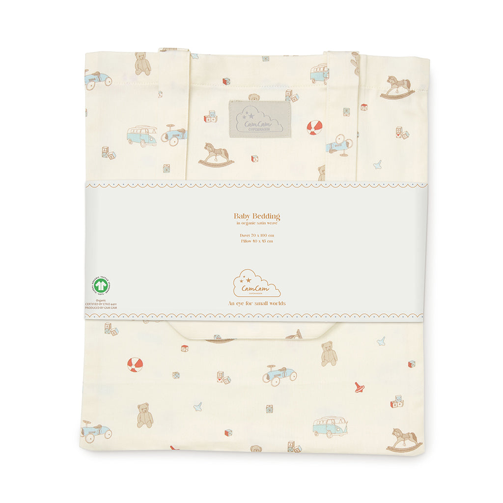 Cam Cam Baby Bedding, Organic, GOTS - Vintage Toys