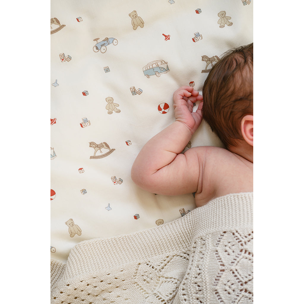 Cam Cam Baby Bedding, Organic, GOTS - Vintage Toys
