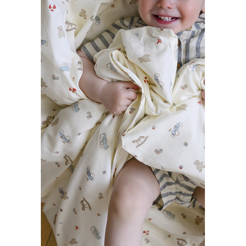 Cam Cam Junior Bedding, Organic, GOTS Certified - Vintage Toys