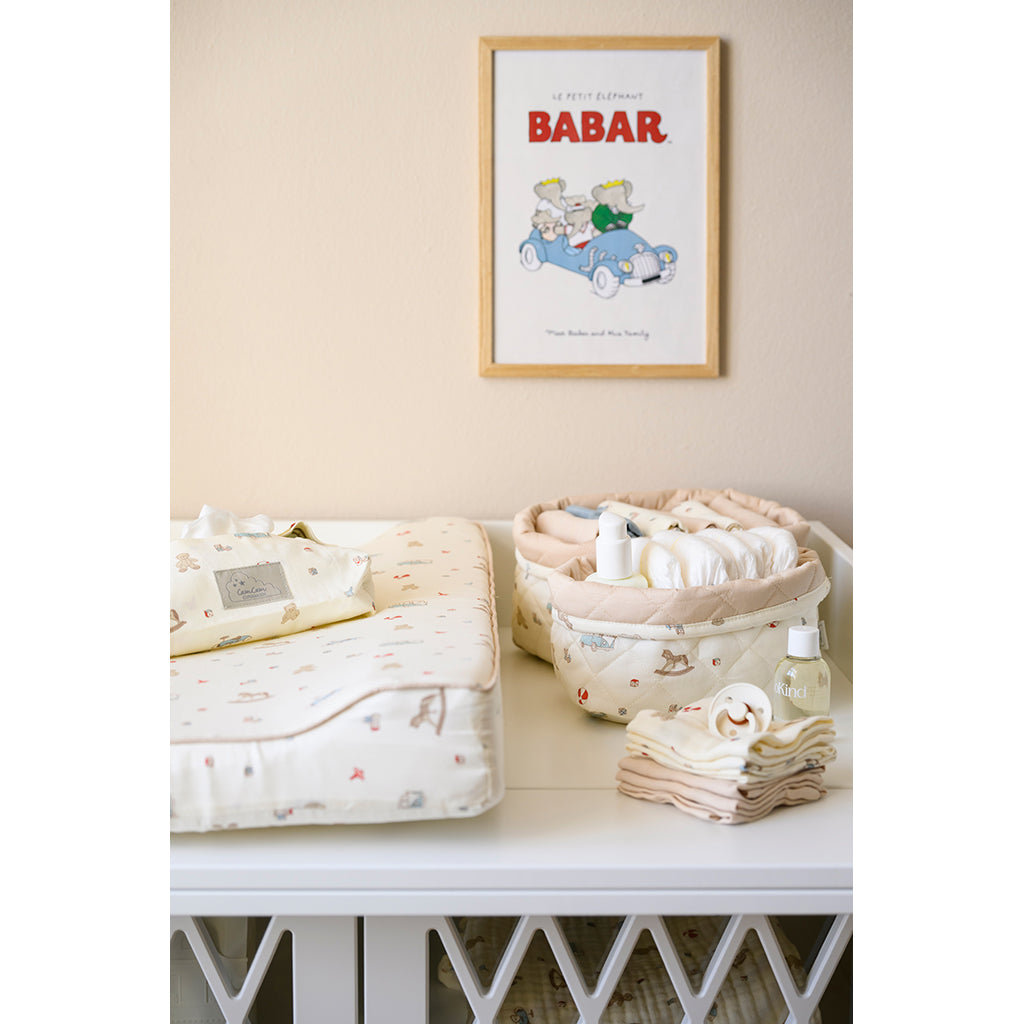 Cam Cam Muslin Cloths, 2-Pack Organic, GOTS - Vintage Toys