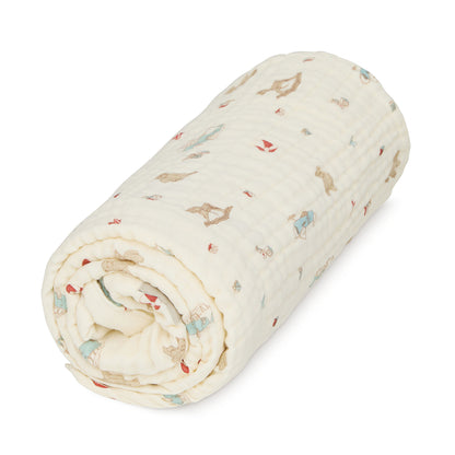 Cam Cam muslin babytæppe, økologisk, GOTS - Vintage Toys