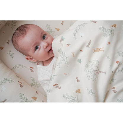 Cam Cam Bedding Set, Junior, 100x140cm - GOTS - Woodland