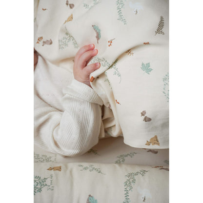 Cam Cam Bedding Set, Baby, 70x100cm - GOTS - Woodland
