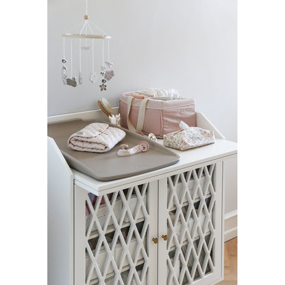 Cam Cam Diaper Caddy - OCS - Classic Stripes Rose