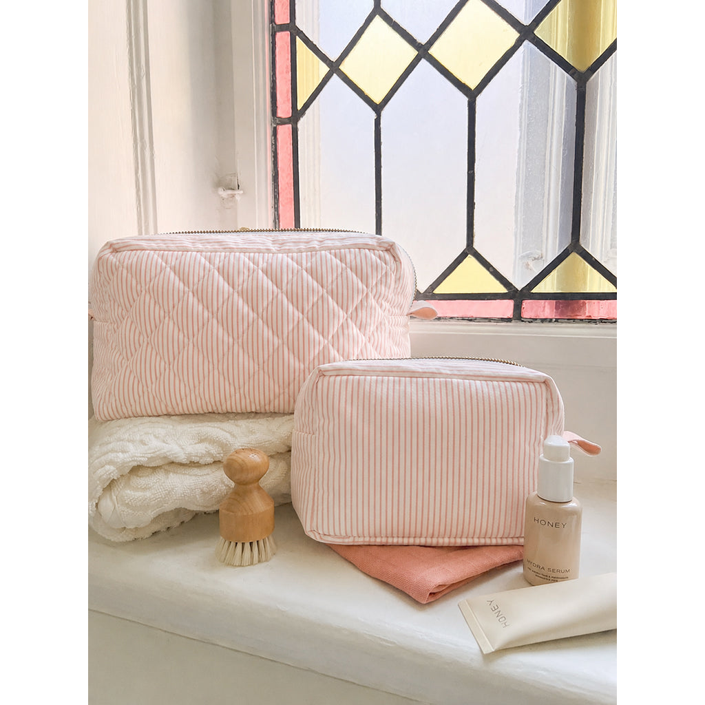 Cam Cam makeup Bag - OCS - Classic Stripes Rose