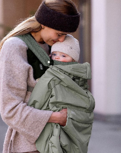 Voksi® Carrier Cover for Baby Carrier, Dark Sand
