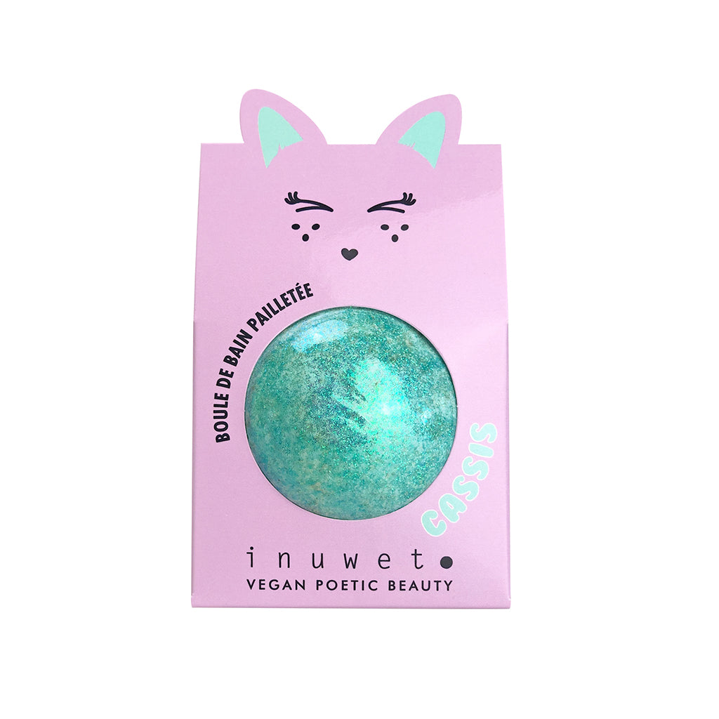 Inuwet Bath Bomb, Glitter Pink - Lilas