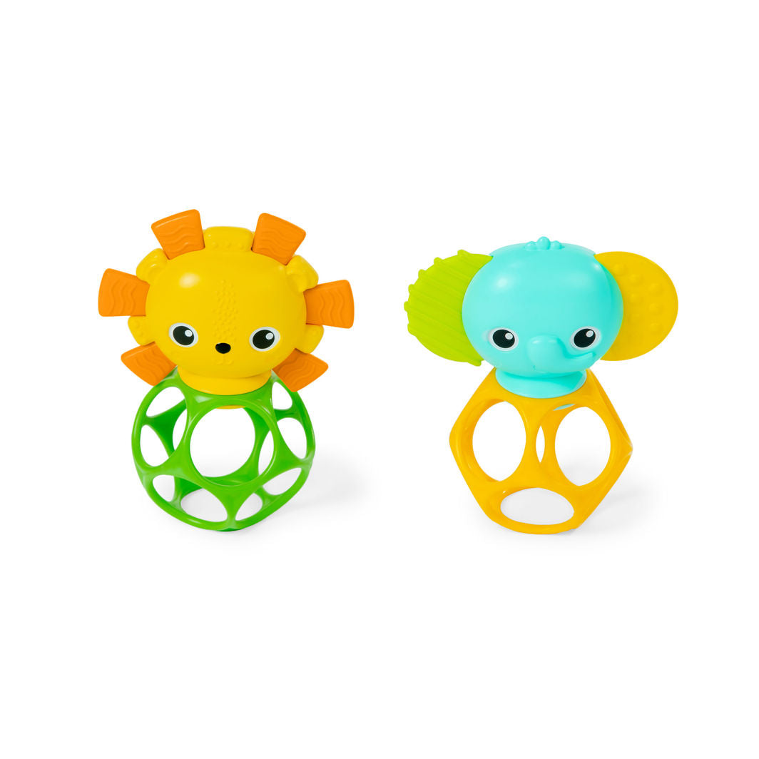 Bright Starts Oball Teething Ring 2-Pack