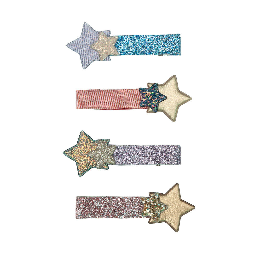 Mimi &amp; Lula, Set of 4 Hair Clips - Star Little Prince