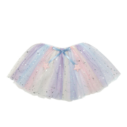 Mimi &amp; Lula, Tulle Skirt - Ombre Rainbow