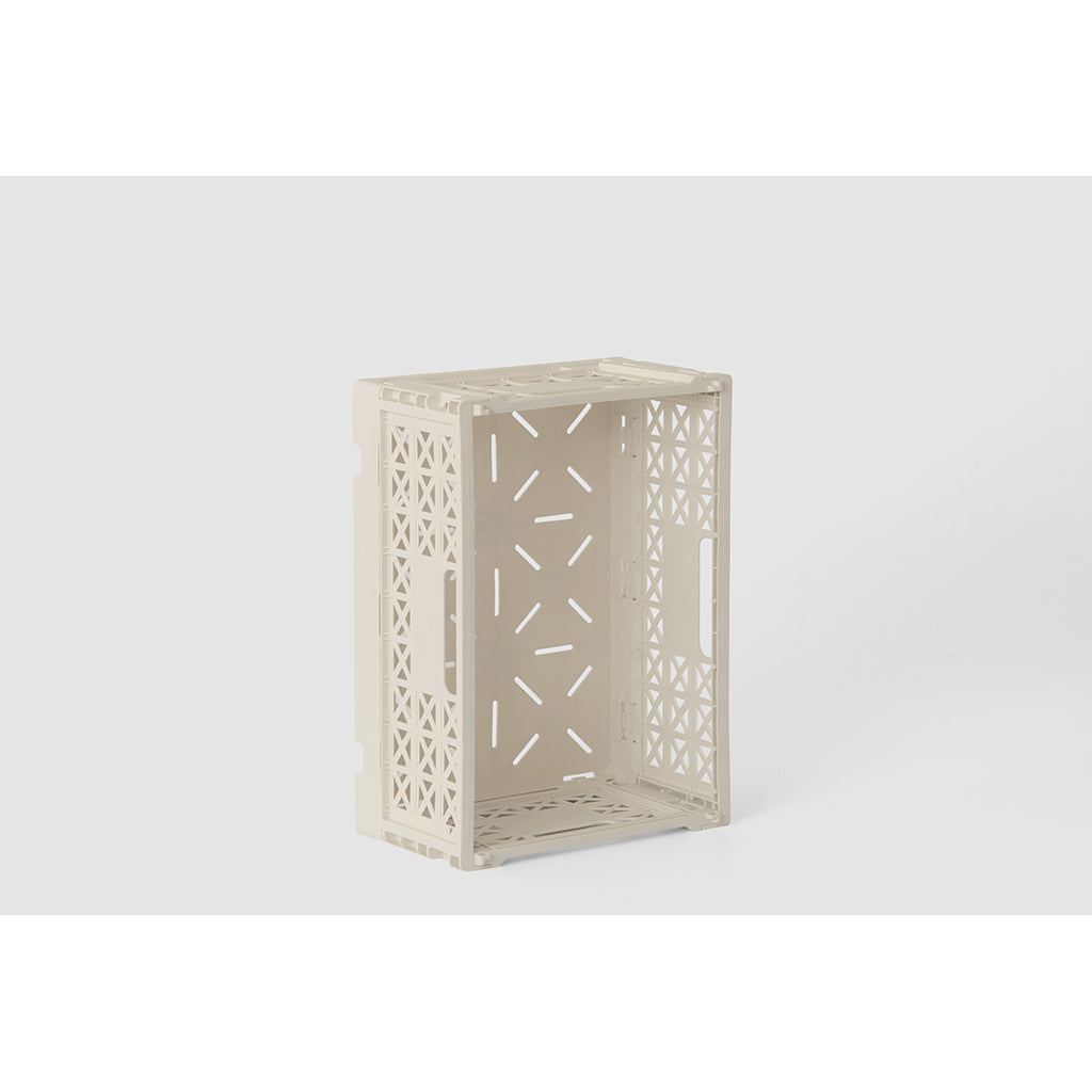 Gergerland Folding Crate, Size 1 - Coconut Milk