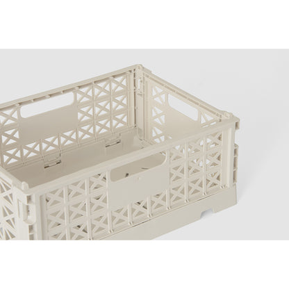 Gergerland Folding Crate, Size 1 - Coconut Milk