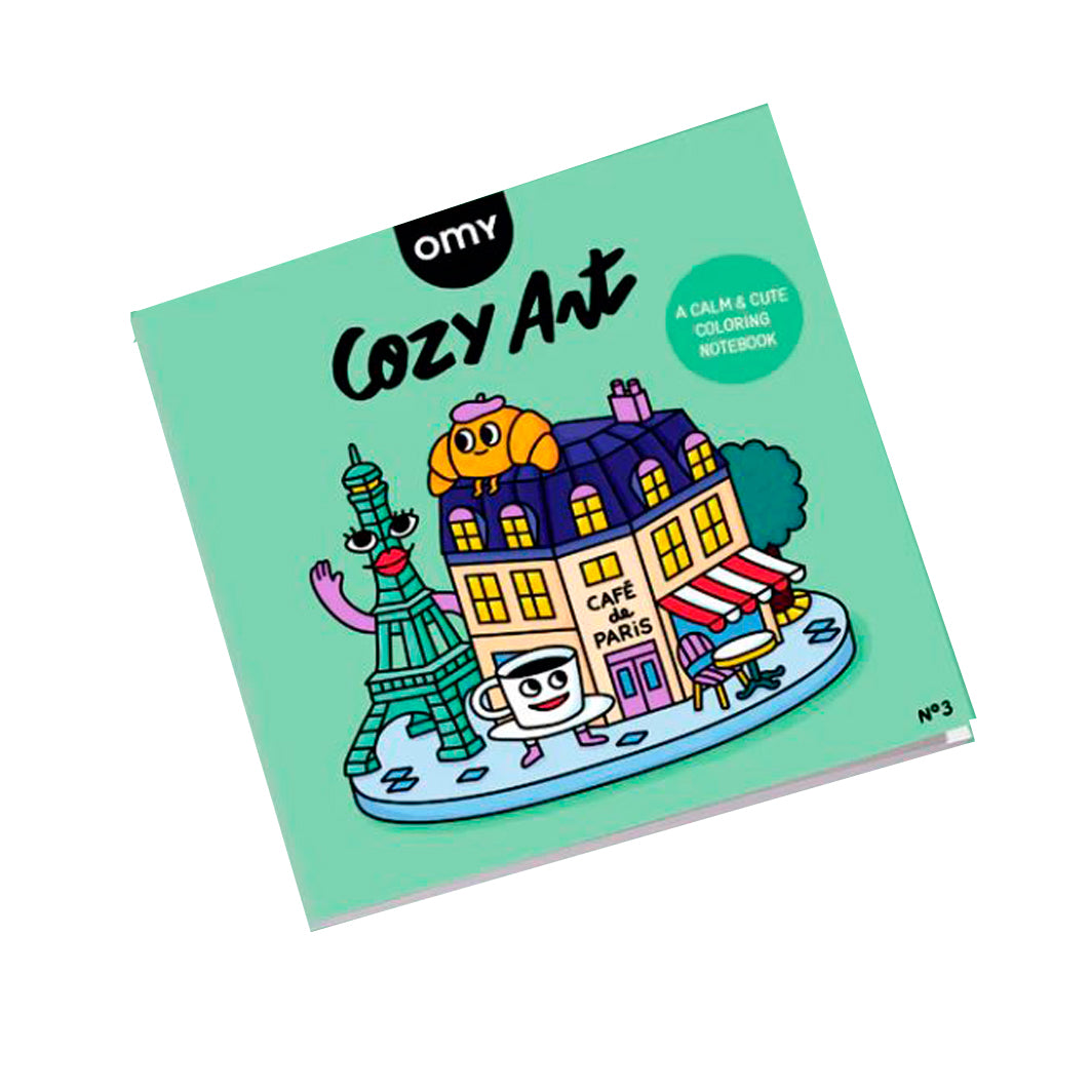 Omy Coloring Book, Cozy Art - Paris
