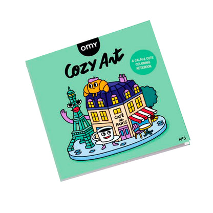 Omy Coloring Book, Cozy Art - Paris