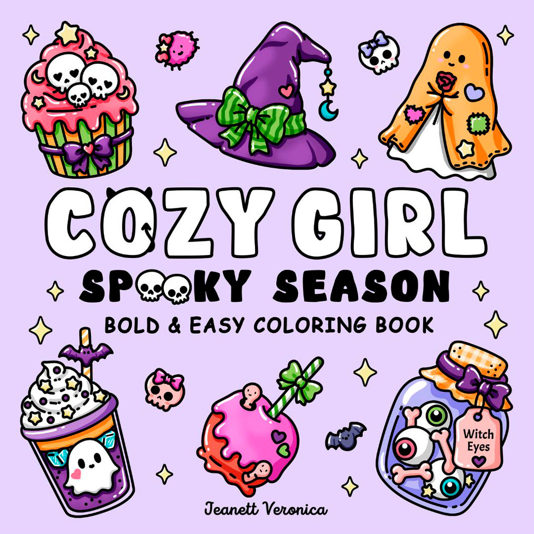 Cozy Girl spooky season, malebog