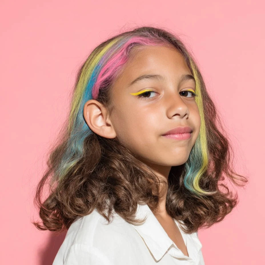 OMY Hair Chalk, Rainbow - 6 Colors