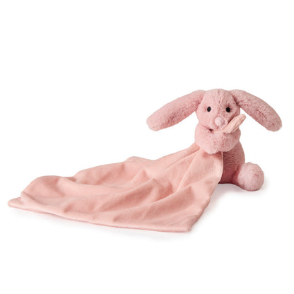 Teddy Hermann Comfort Blanket, Bunny - Pink