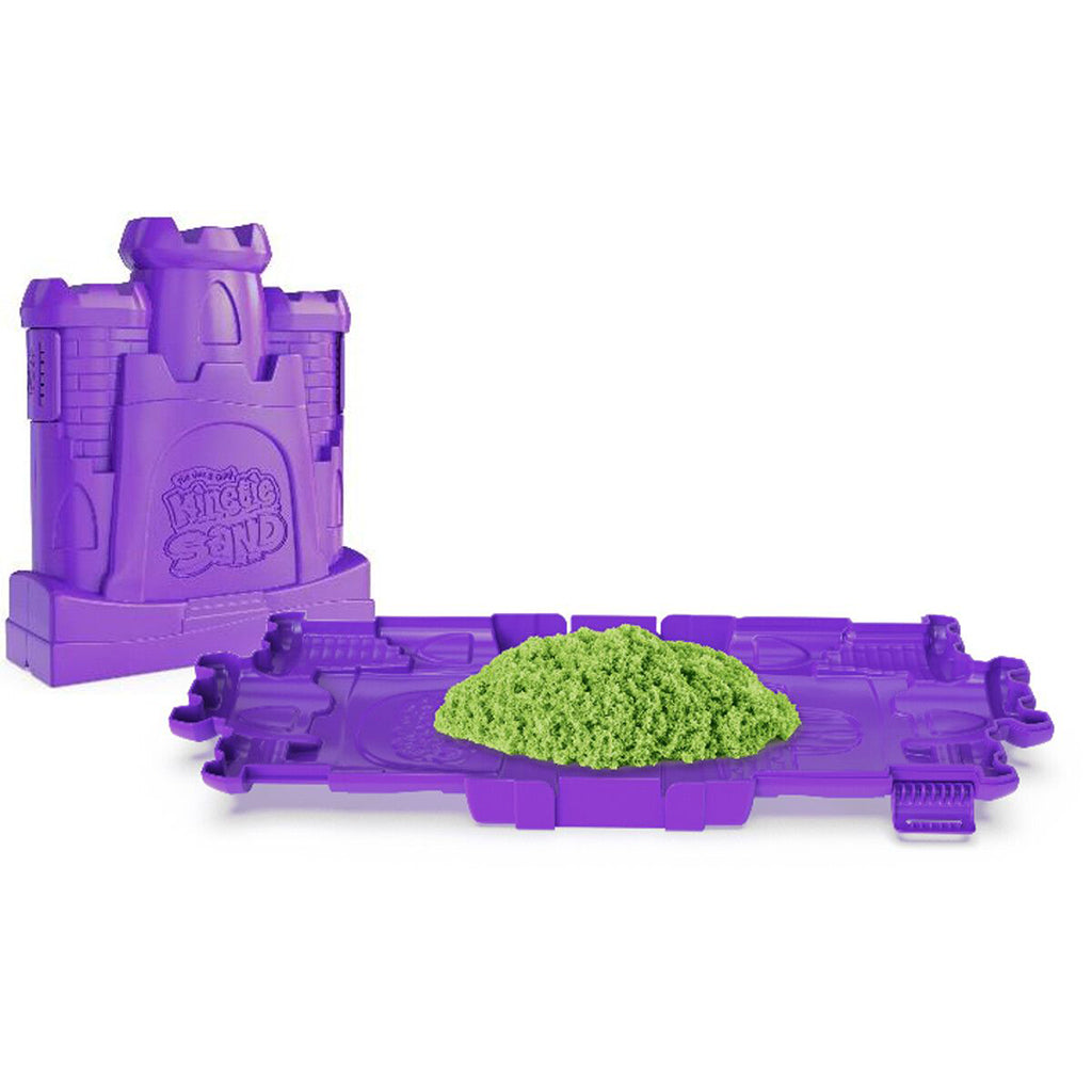 Kinetic Sand, Sandslot Fold-Out Case - Lime Green
