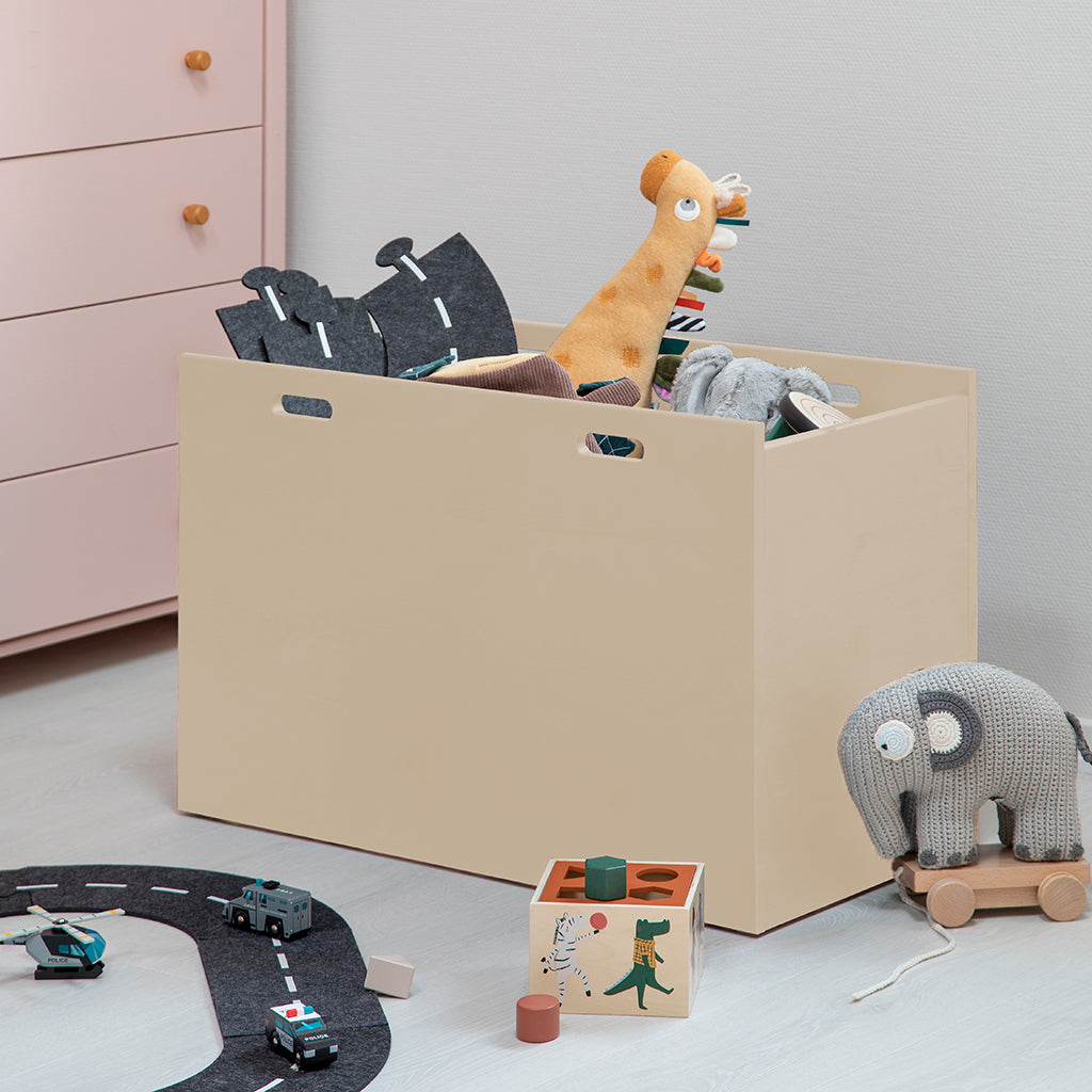 By Aulum Dana Storage Box with Wheels, 30 or 40 cm Depth - Olive