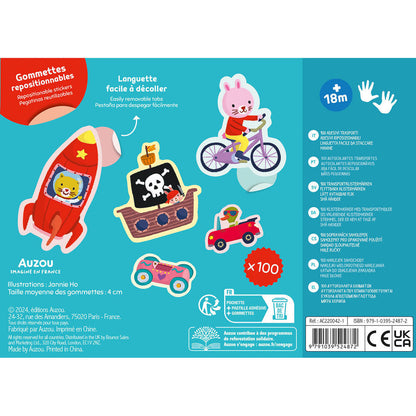 Auzou My First Stickers, Vehicles