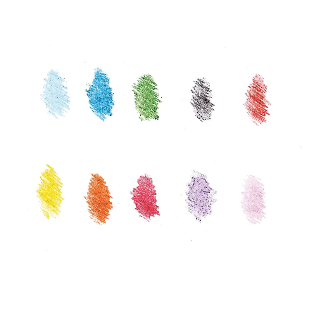 Ooly Crayons Set of 10 - Left Right