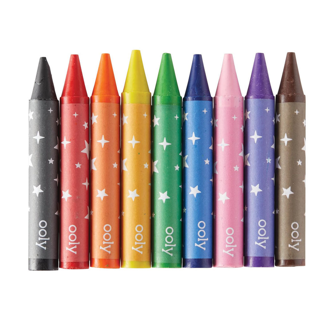 Ooly Safari Crayons and Coloring Book