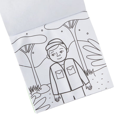 Ooly Safari Crayons and Coloring Book