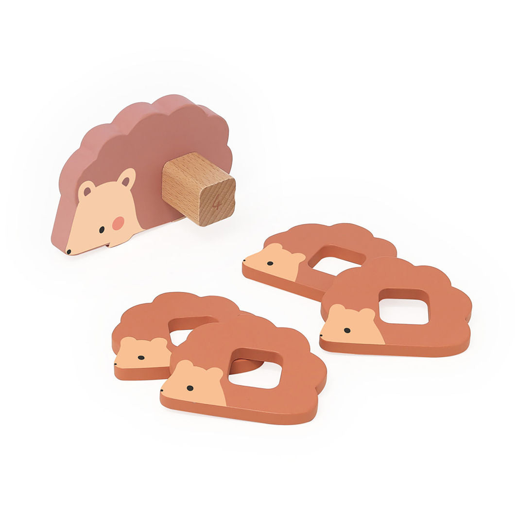 Vilac - Puzzle Blocks 20 Pieces - Baby Animals