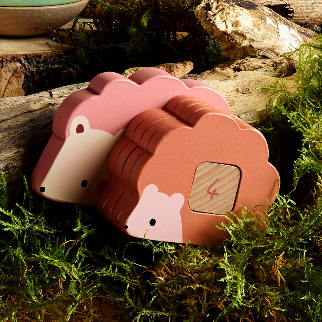 Vilac - Puzzle Blocks 20 Pieces - Baby Animals