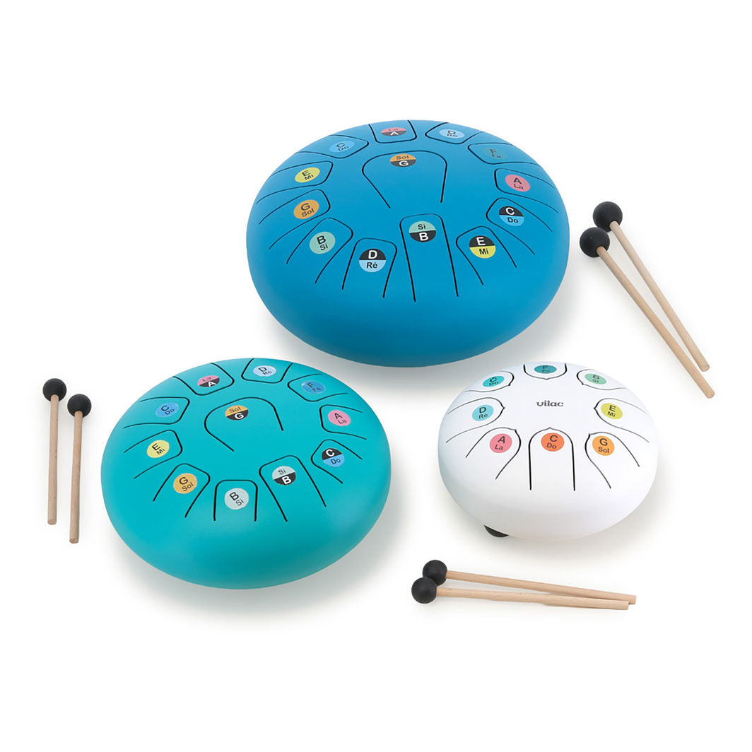 Vilac Musical Instrument, 11-Tone Tongue Drum