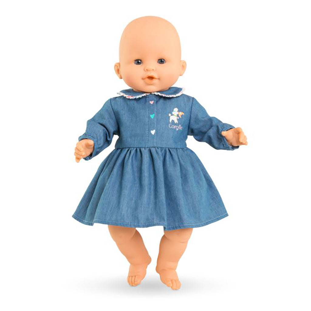 Corolle Doll Clothes Mon Premier 30 cm, Denim Dress