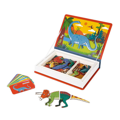 Janod Magnetic Book, Dinosaurs