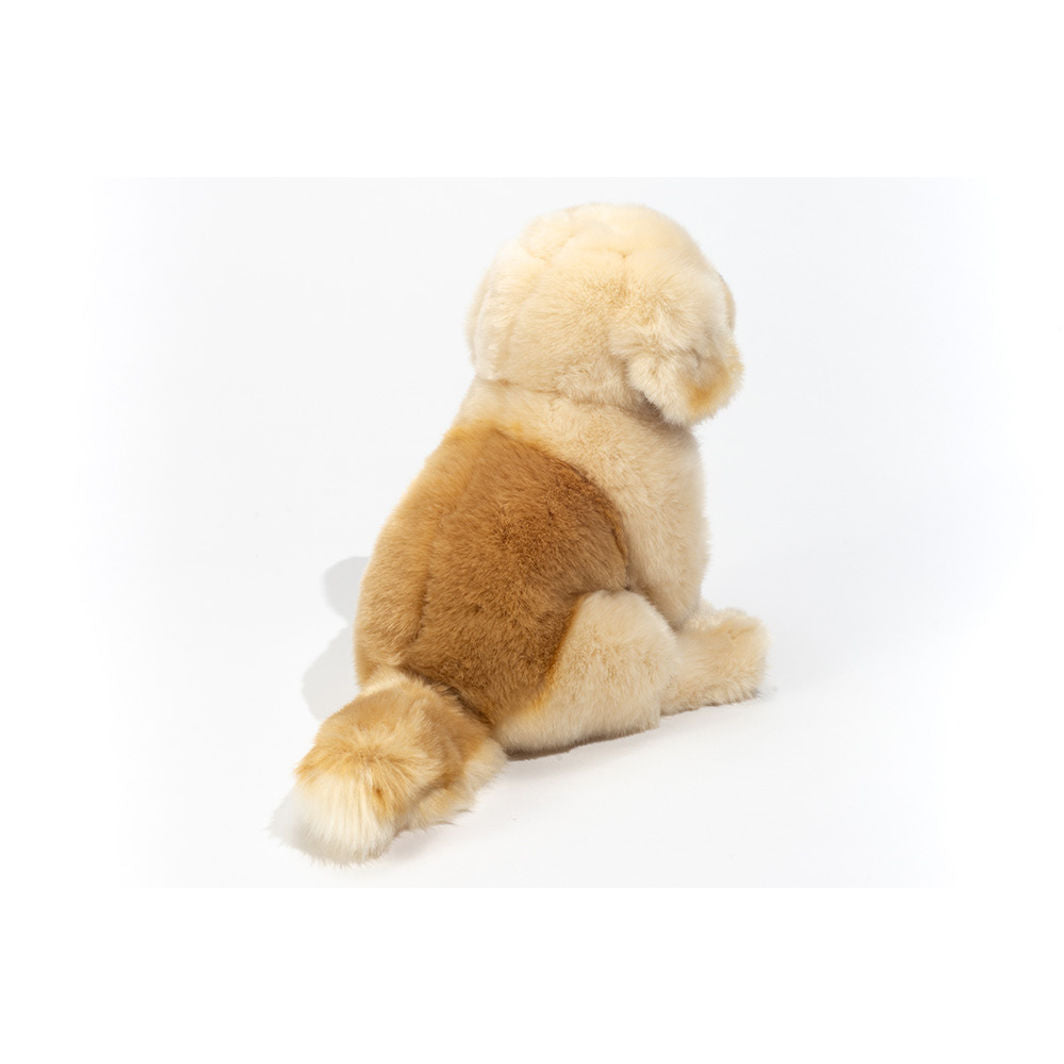 Teddy Hermann plush toy, Sitting Golden Retriever - 25 cm
