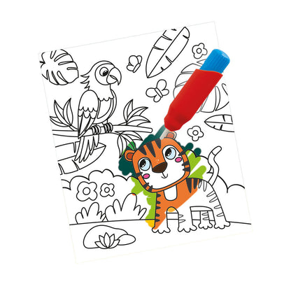 SES Creative, Paint with Water - Travel Coloring Book