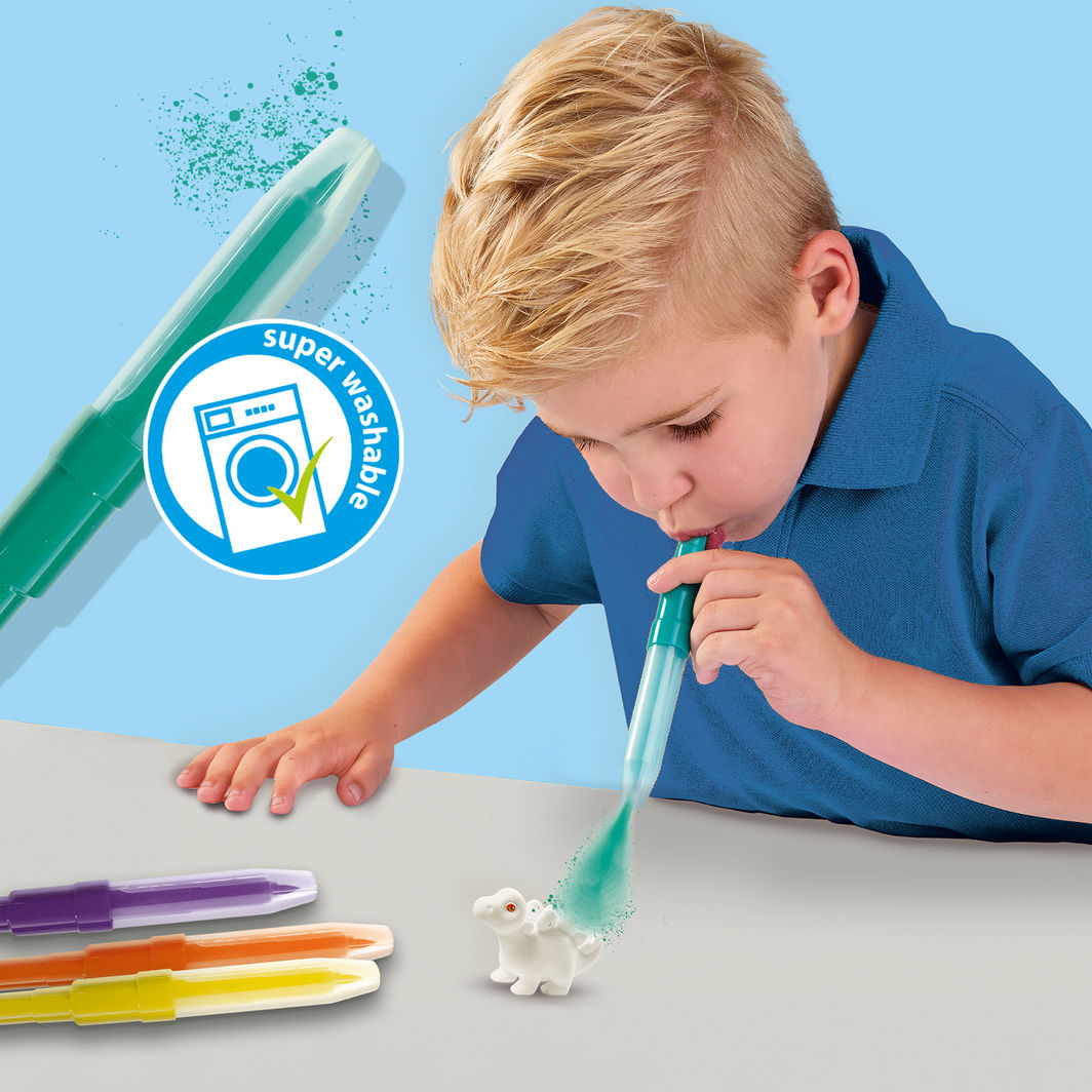 SES Creative Blow Pens, Dinosaurs