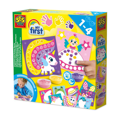 SES Creative My First Finger Paint, Fantasy Figures