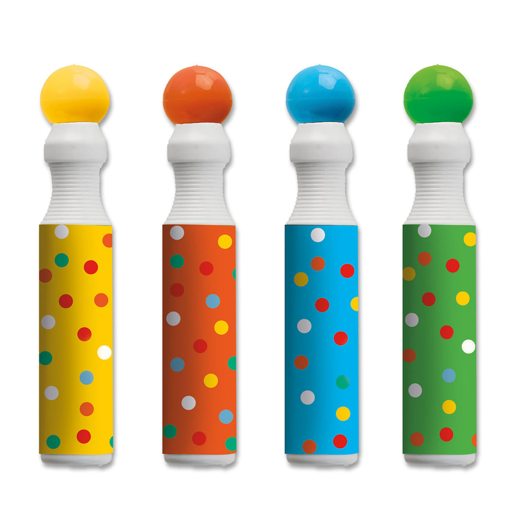 SES Creative, Dot Markers - 4 Colors XXL