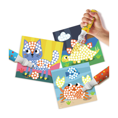 SES Creative Dot Markers, 3 XXL Colours – Activity Cards