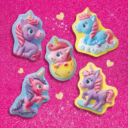 SES Creative Pour &amp; Paint in Plaster, Unicorn Babies