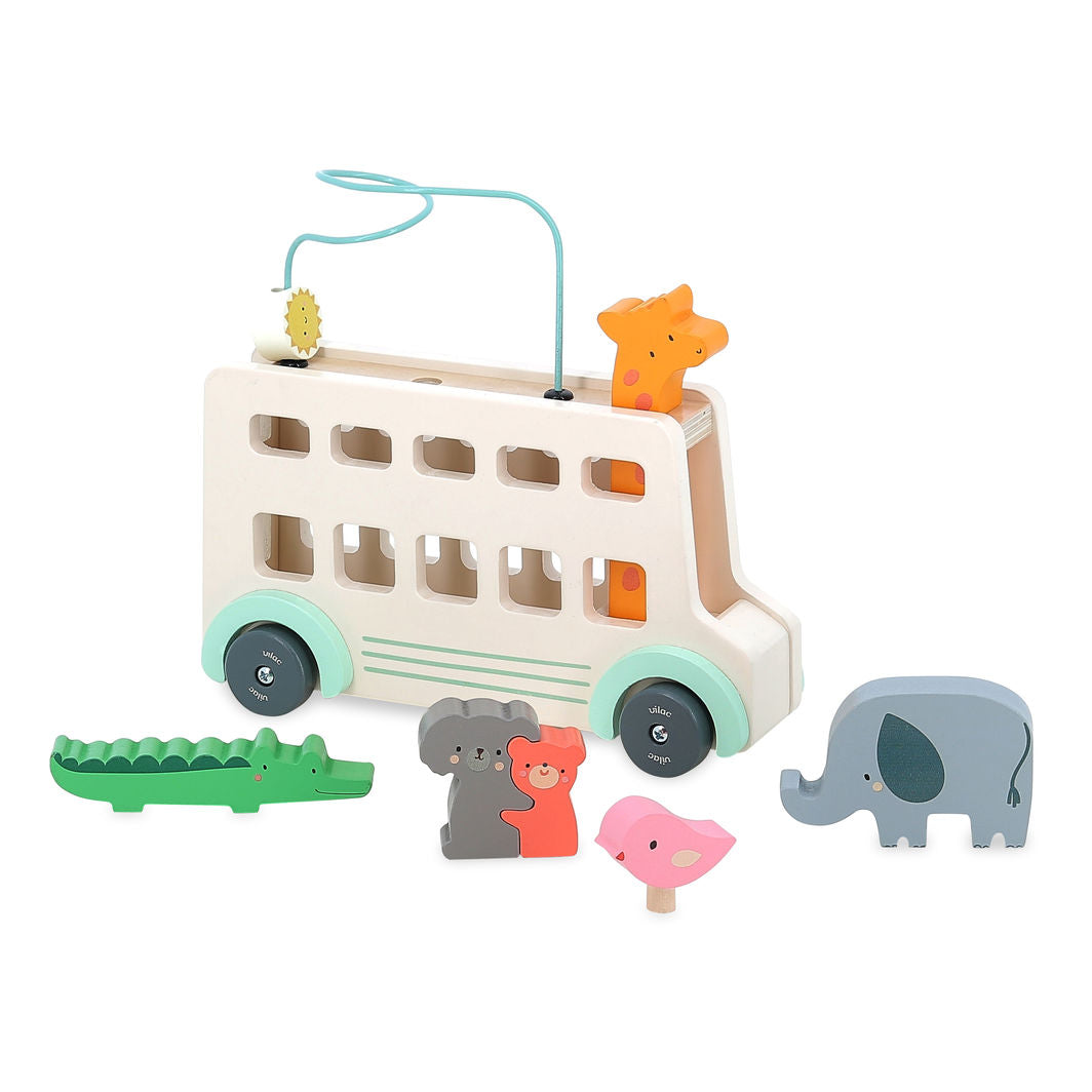 Vilac Activity Play, Bus with Animals