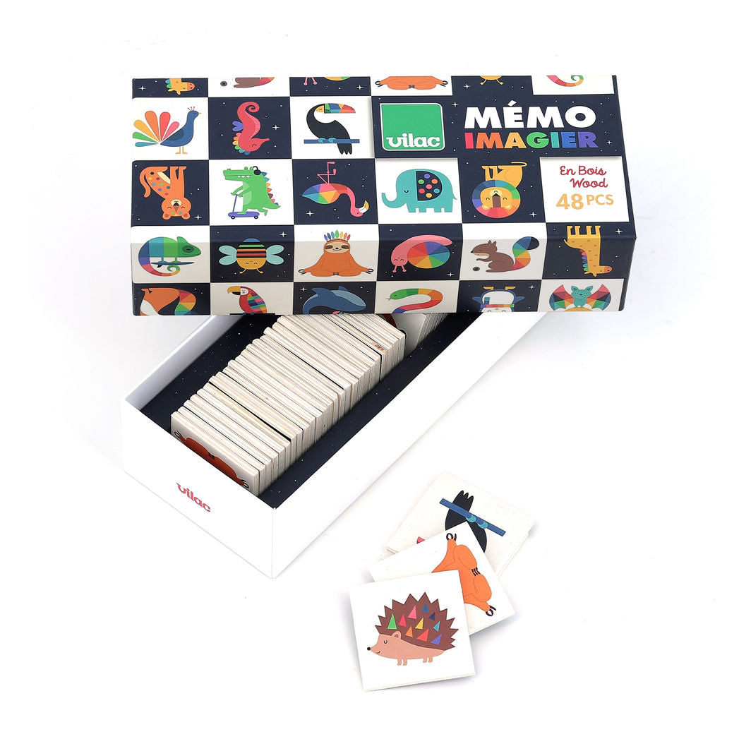 Vilac Memory Game, Animals