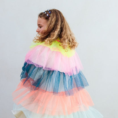 Mimi &amp; Lula Cap - Ruffle Rainbow Party