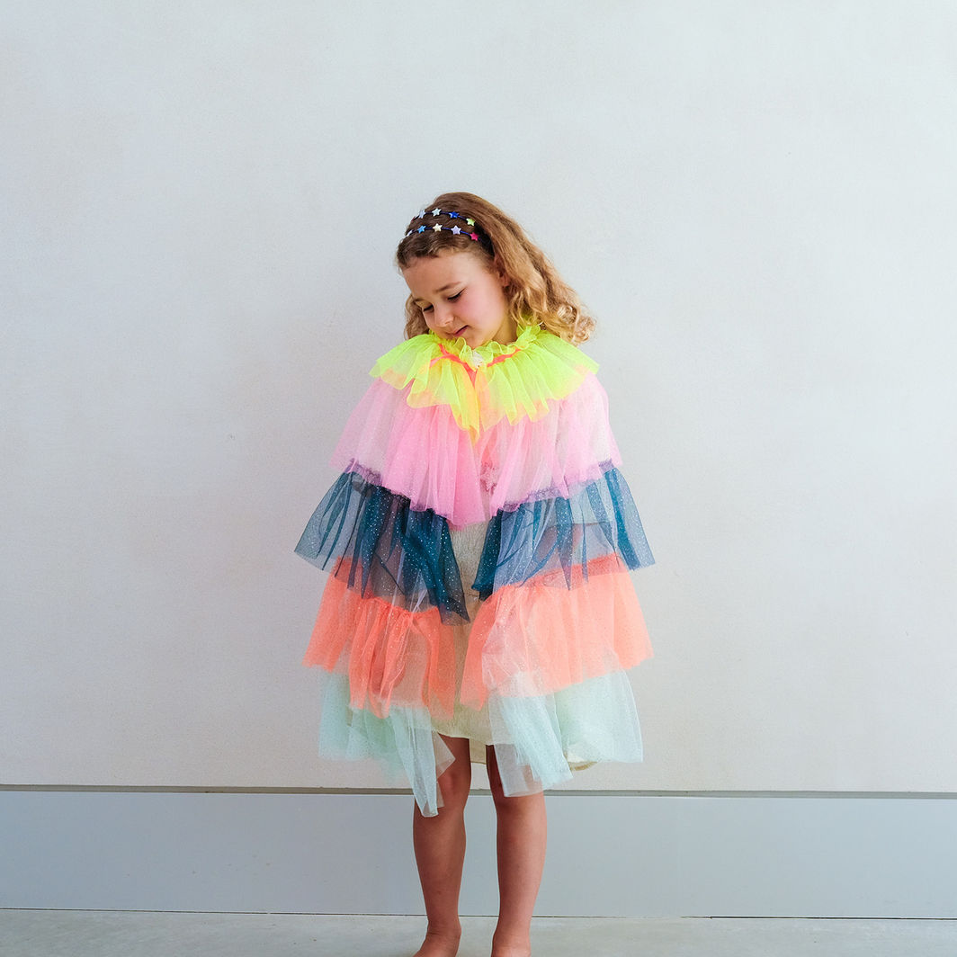 Mimi &amp; Lula Cap - Ruffle Rainbow Party