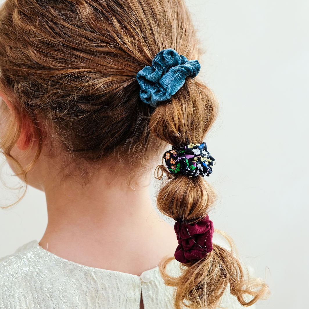 Mimi &amp; Lula 6 Scrunchies hårelastikker - Skinny