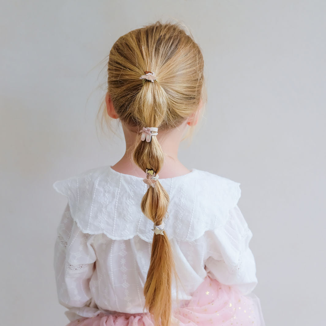 Mimi &amp; Lula 8 Hårelastikker - Mini Ballerina