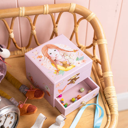 Moulin Roty - Jewelry Box with Music - Les Rosalies