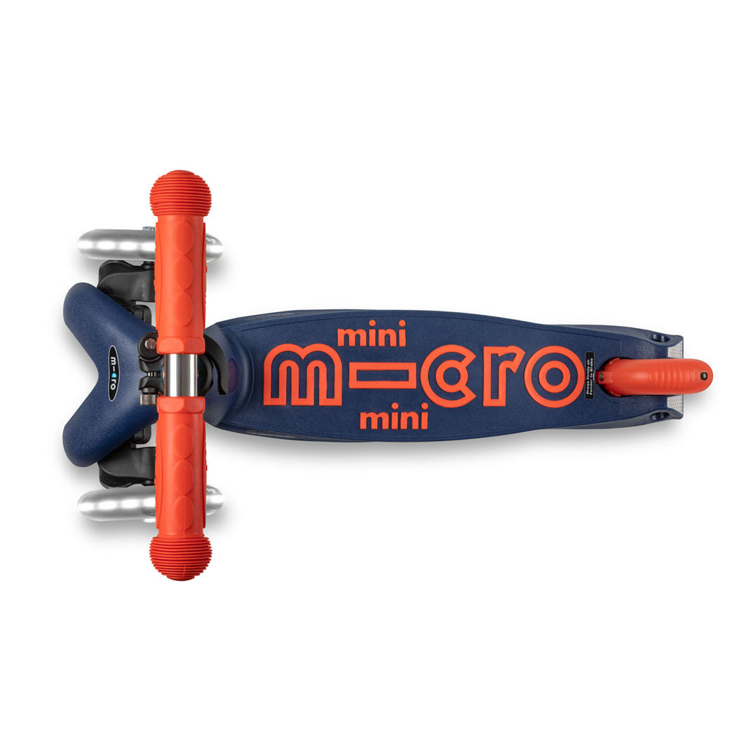 Micro Scooter, Mini Deluxe LED - Navy Blue