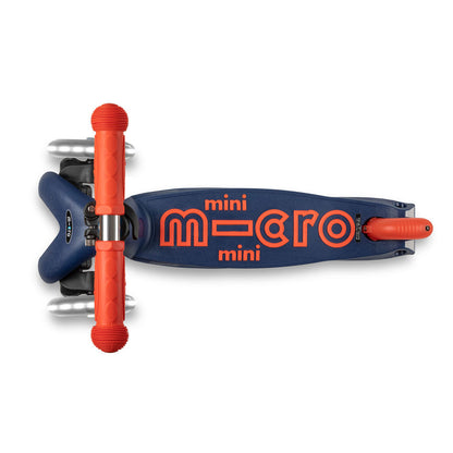 Micro Scooter, Mini Deluxe LED - Navy Blue