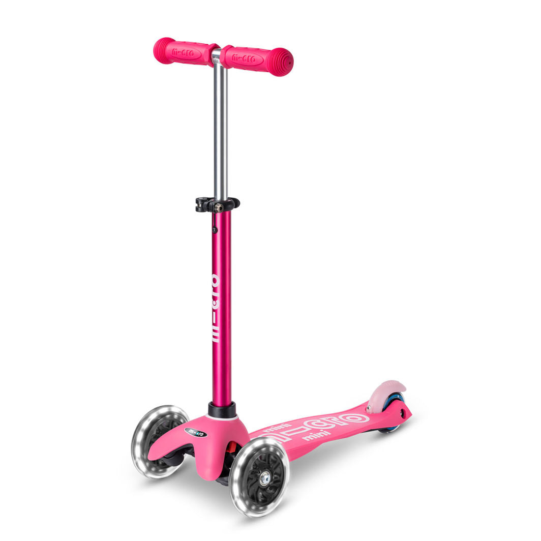 Micro Scooter, Mini Deluxe LED – Pink